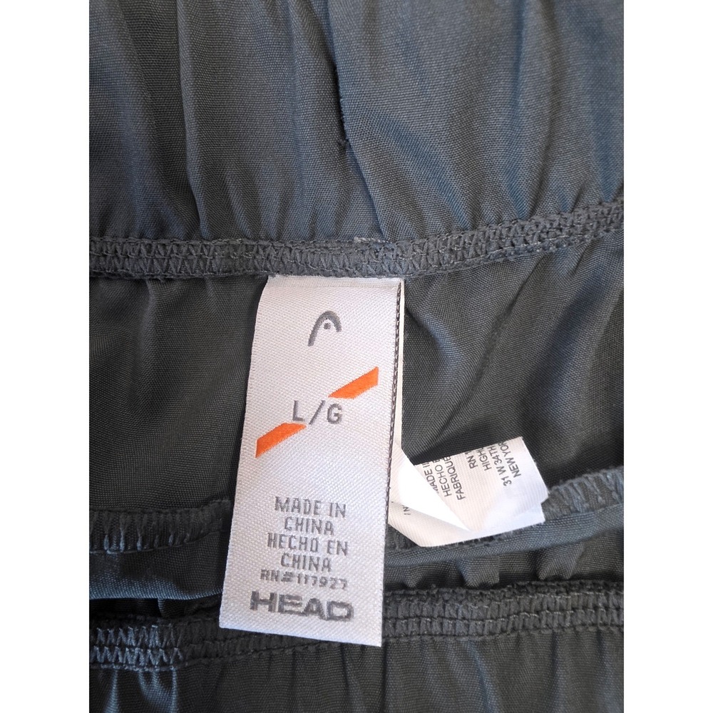 Head Sage Green/Gray Athletic Activewear Pants Drawstring SZ L NO POCKETS - Picture 6 of 9